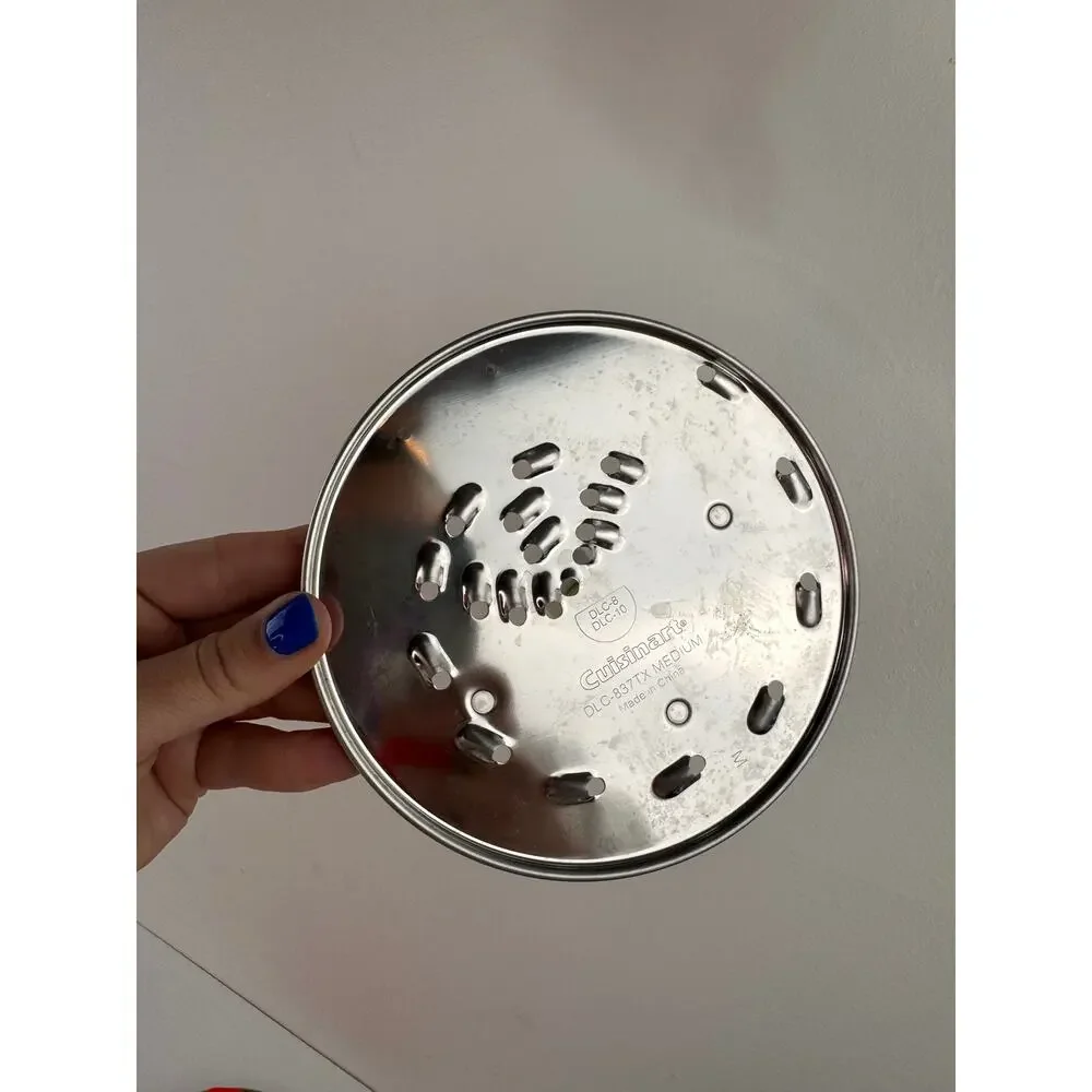 Cuisinart Food Processor Shredding Disc DLC-837TX, DLC-846TX, DLC-844TX Set of 5